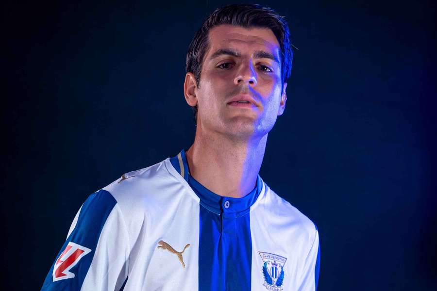 Morata v nových barvách. Morata v nových barvách.
