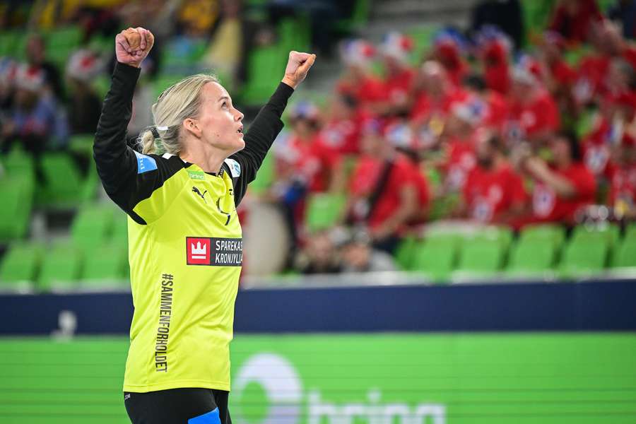 Sandra Toft føler en lettelse inden finalen mod Norge. Nu ved danskerne, at de kan slås.