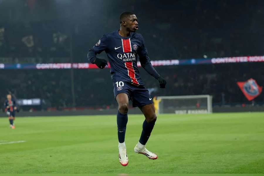 Ousmane Dembélé leva 11 golos nos últimos sete jogos