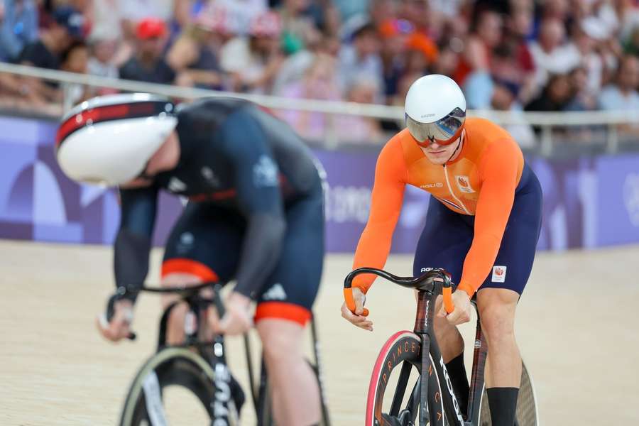 Jeffrey Hoogland heeft geen tweede medaille van deze Spelen weten te winnen