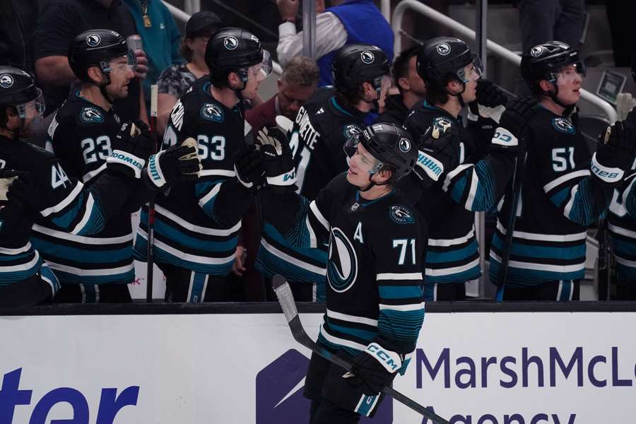 Celebrini dokazuje svoj obrovský potenciál. Celebrini dokazuje svoj obrovský potenciál.