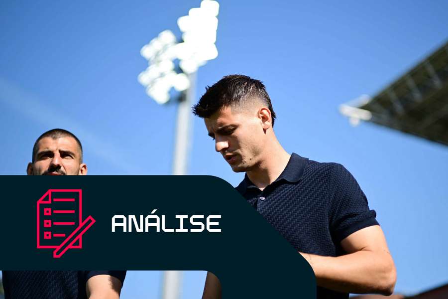 Álvaro Morata não esteve no seu melhor Álvaro Morata não esteve no seu melhor