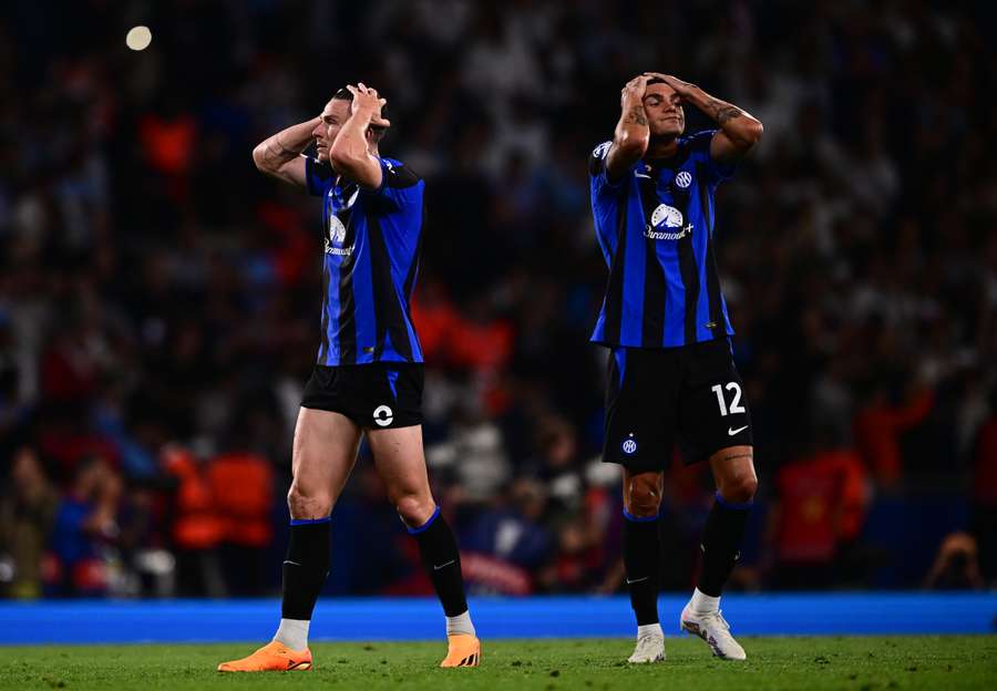 Inter perde a final da Liga dos Campeões