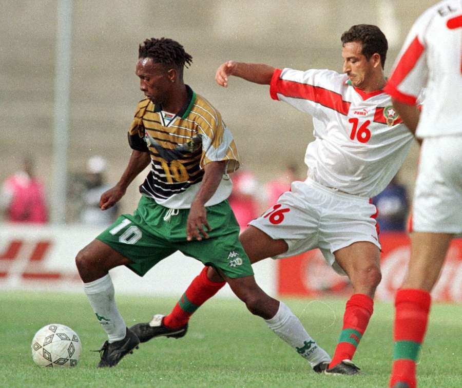 John 'Shoes' Moshoeu was a stalwart of the national team John 'Shoes' Moshoeu was a stalwart of the national team