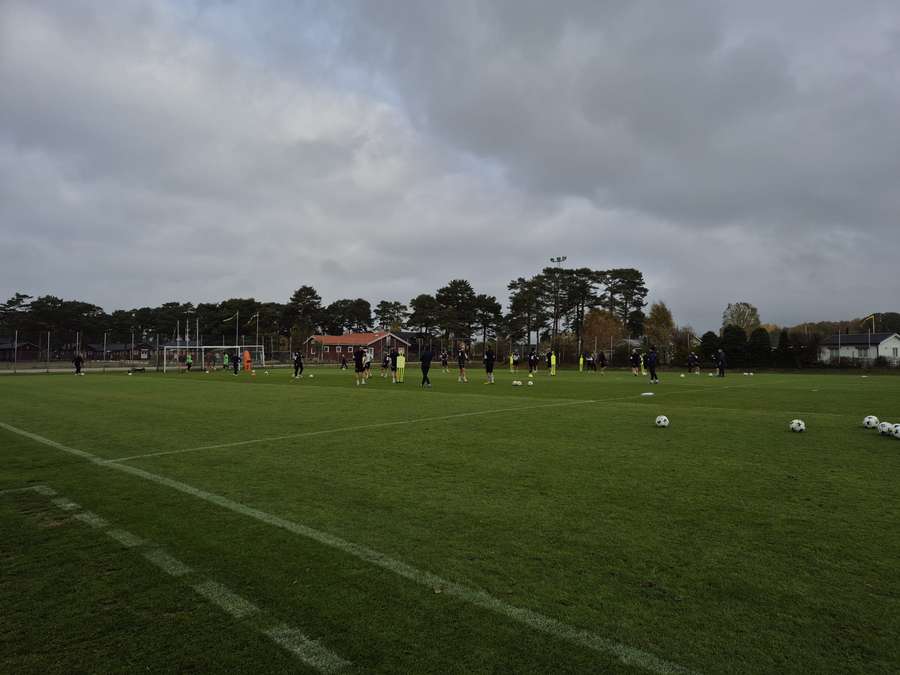 Flashscore followed Mjällby’s training session Flashscore followed Mjällby’s training session
