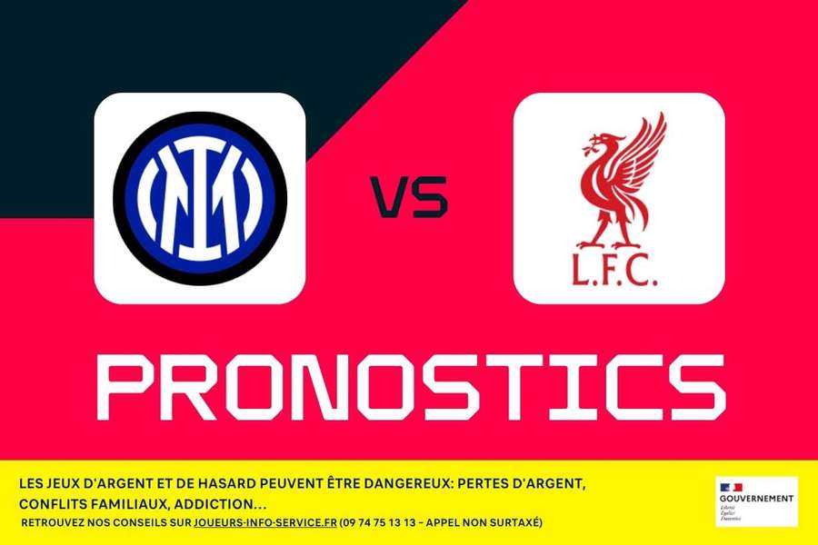 Inter Milan – Liverpool : pronostics, meilleurs paris et cotes (Ligue des champions)
