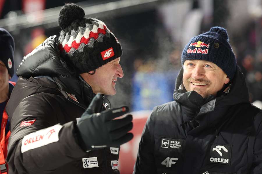 Małysz po srebrnym medalu Tomasiaka i Wąska: Bardzo się wzruszyłem, pisze się nowa historia