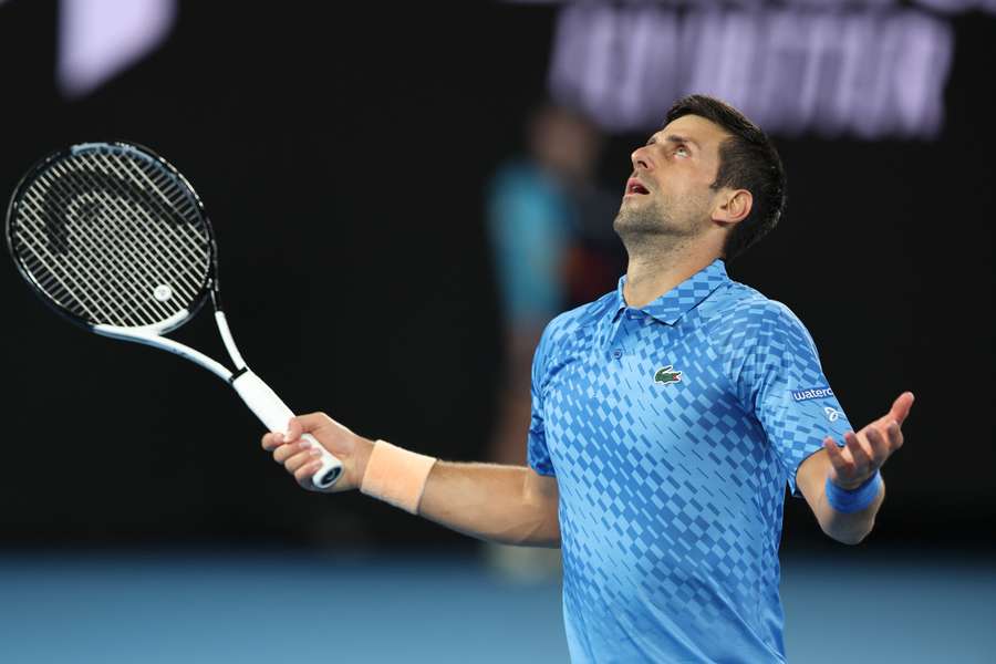 Djokovic missed the Australian Open last year