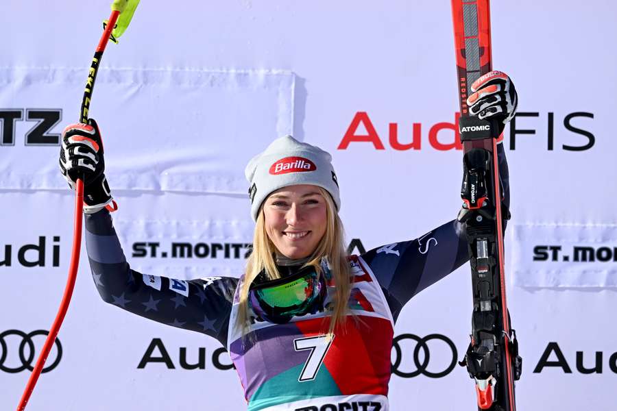 Shiffrin vinder i super-G for første gang i næsten tre år og nærmer sig vanvittig rekord