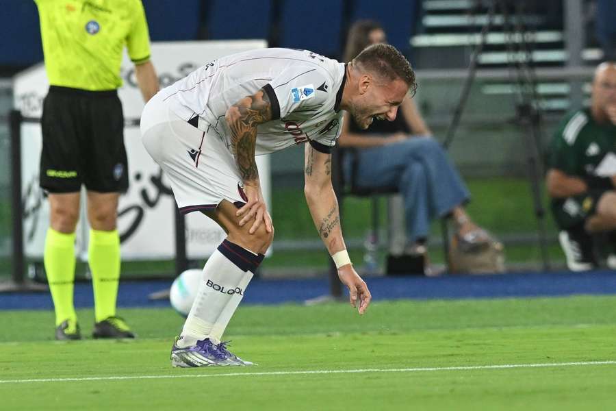 Ciro Immobile a evoluat 30 de minute în AS Roma - Bologna 1-0, în prima etapă a noului sezon din Serie A