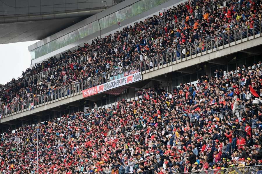 In 2019 waren de tribunes uitstekend gevuld in Shanghai