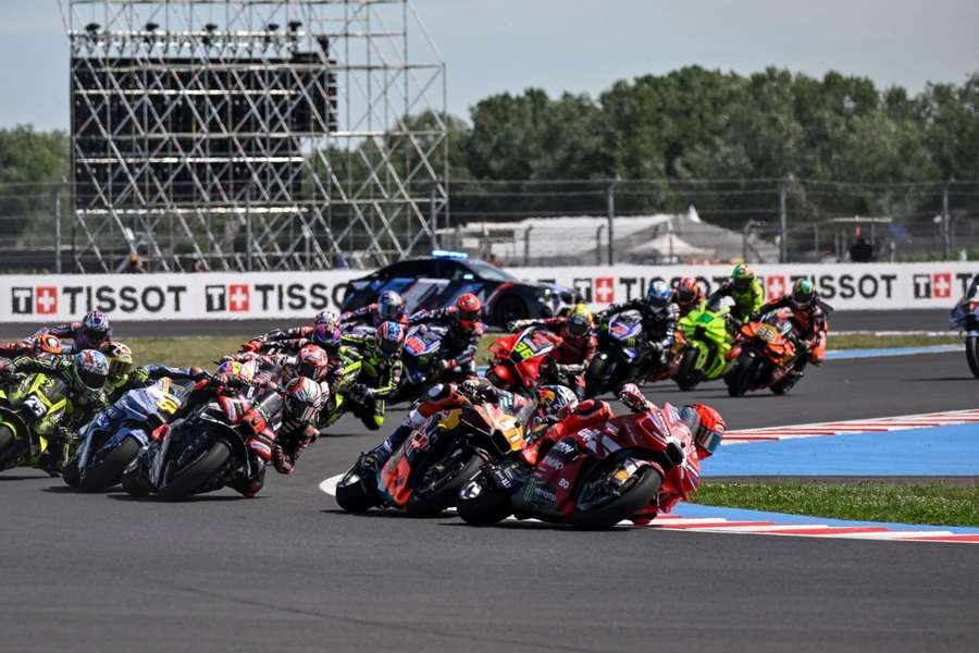 Marc Márquez en el Gran Premio de Hungría Marc Márquez en el Gran Premio de Hungría