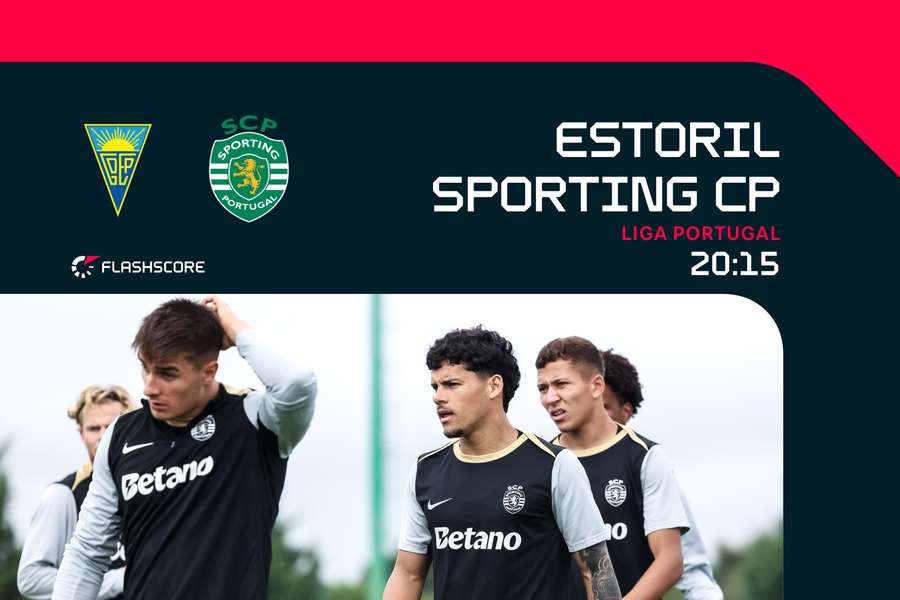 Sporting visita Estoril no arranque da 7.ª jornada