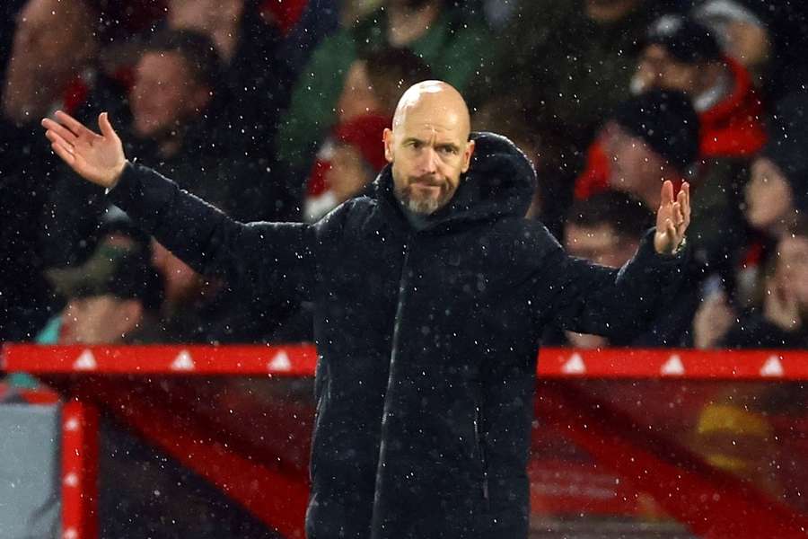 Erik Ten Hag is under pressure at Manchester United after a disappointing season