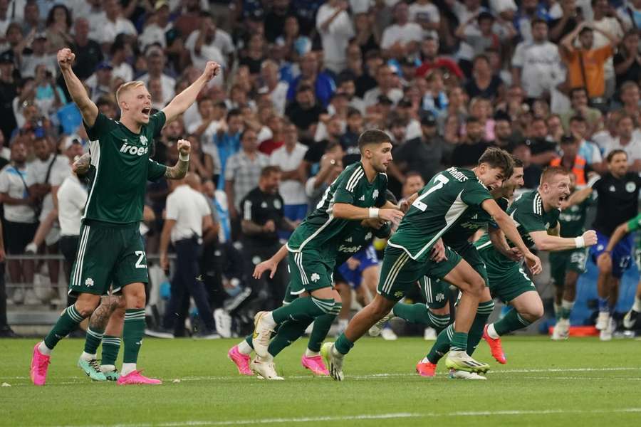 Panathinaikos s-a calificat dramatic în fața lui Olympique Marseille
