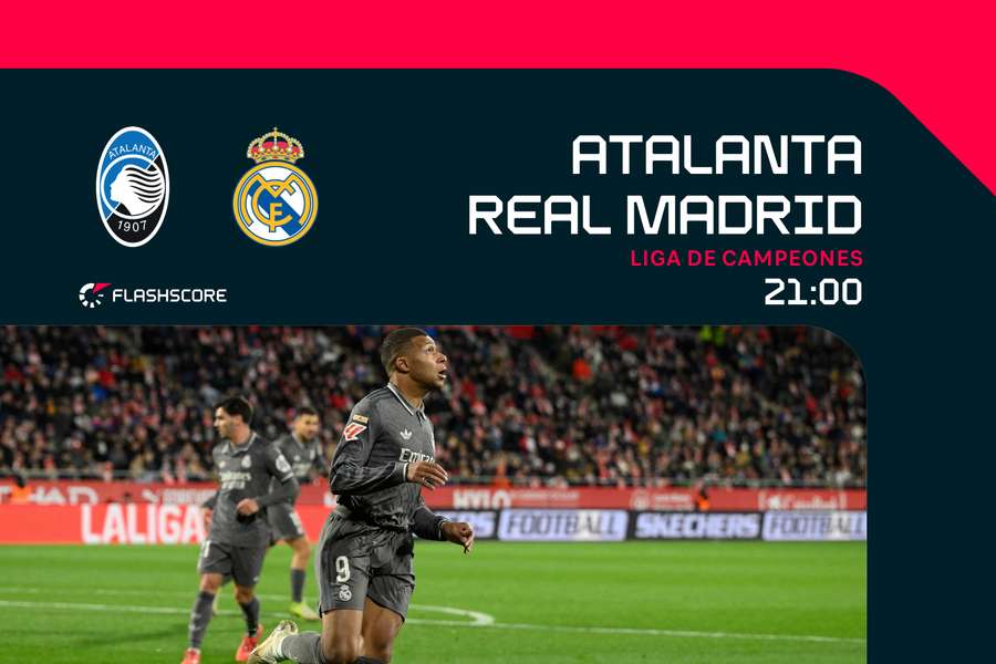 Mbappé será de la partida en Bérgamo.