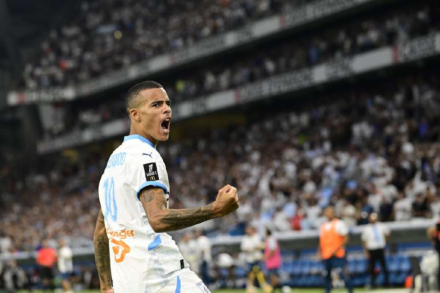 Greenwood celebrates his equaliser