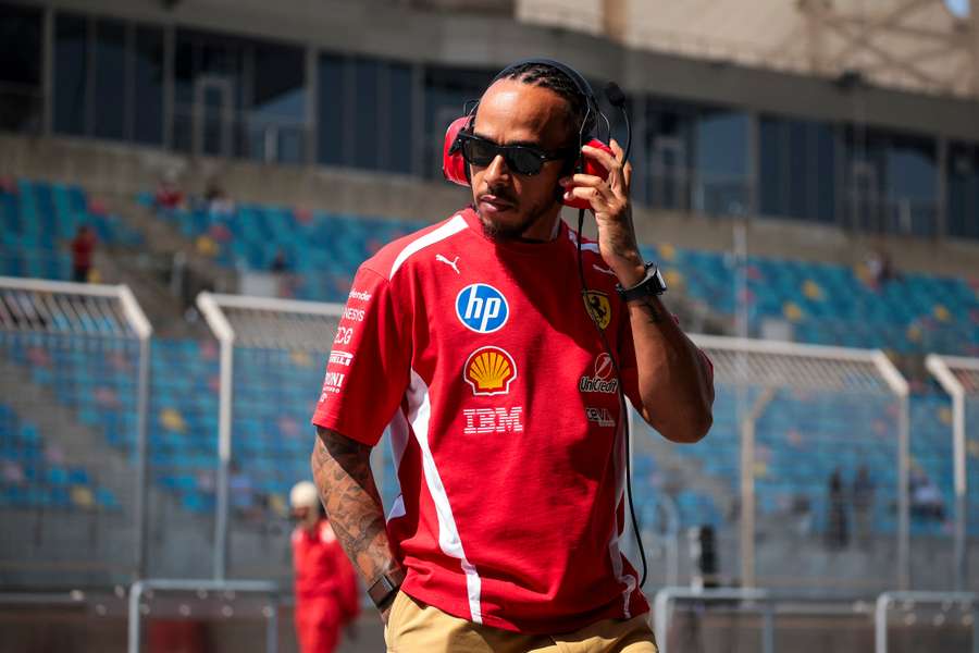 Lewis Hamilton cerca il riscatto nel suo secondo anno a bordo della Ferrari