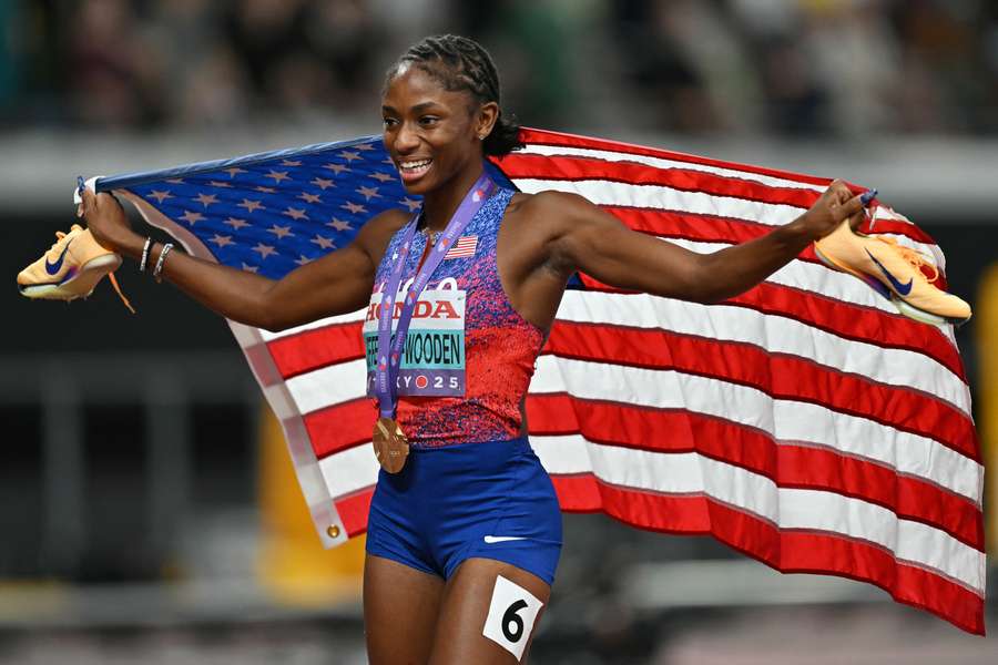 Après le 100 m, Melissa Jefferson-Wooden en or sur 200 m
