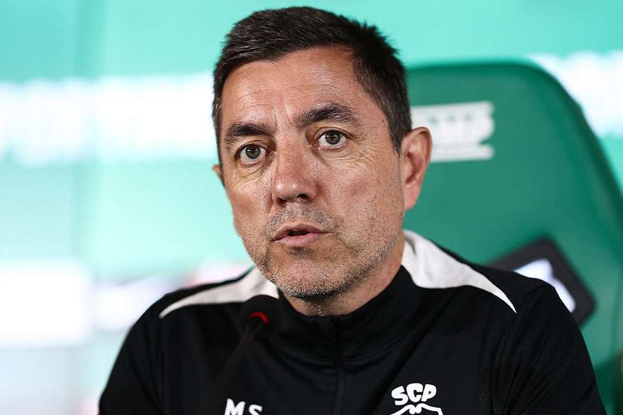 Micael Sequeira, treinador do Sporting Micael Sequeira, treinador do Sporting