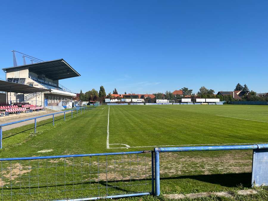 Stadion Na Bělince v Kunovicích