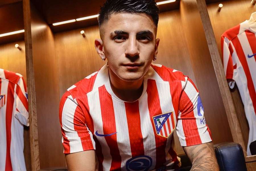 Thiago Almada rumou ao Atlético de Madrid