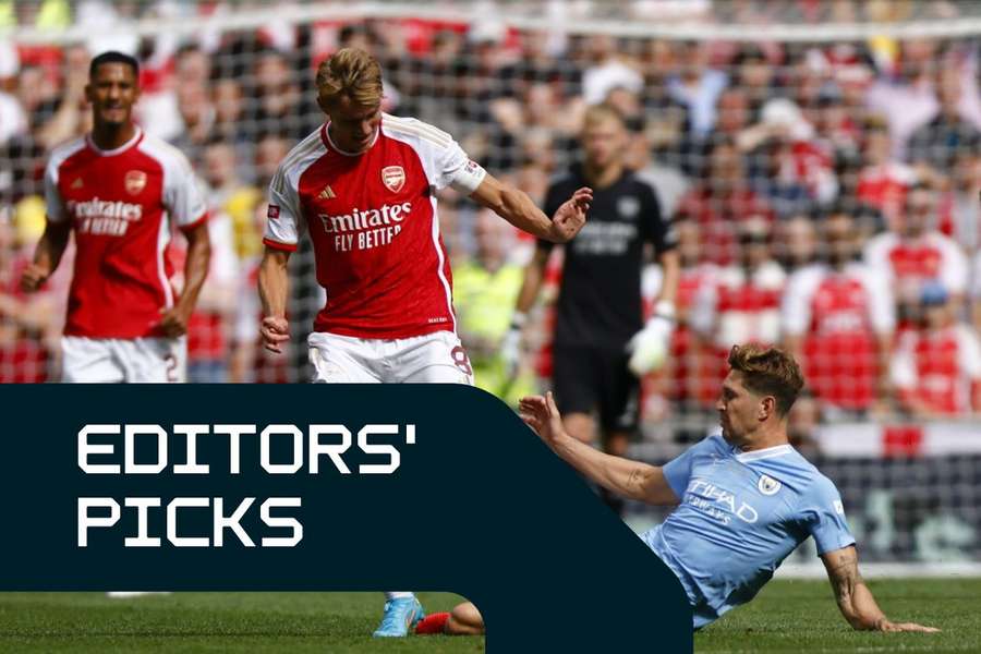 Arsenal and Manchester City met earlier in the season in the Community Shield with the Gunners winning on penalties