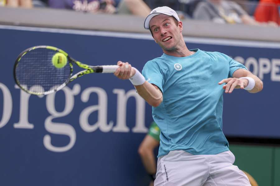 Van de Zandschulp haalde de derde ronde op de US Open