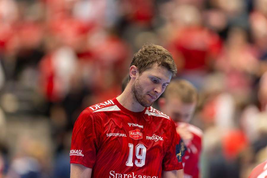 Magnus Lanidn disappointed after the draw Magnus Lanidn disappointed after the draw