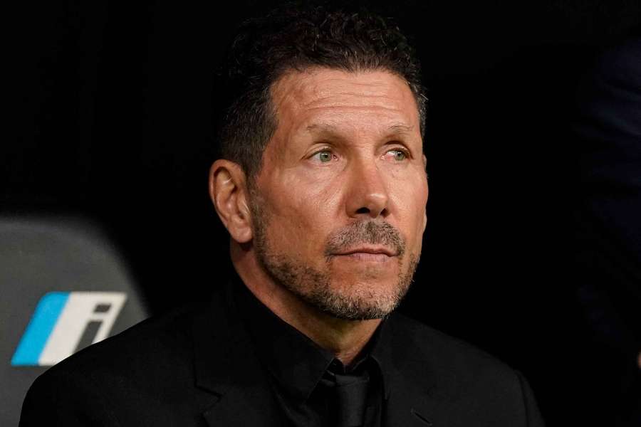 Simeone, entrenador del Atlético de Madrid