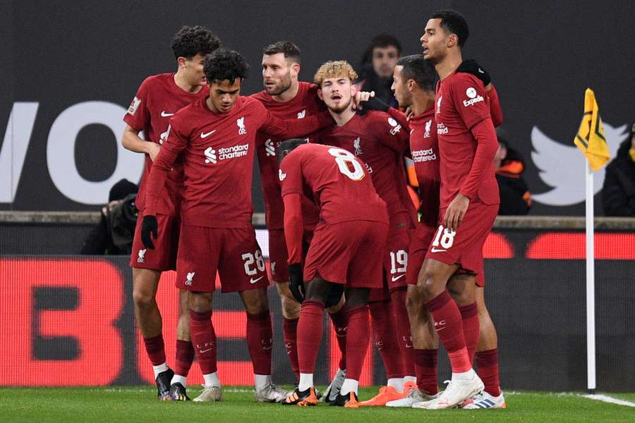 Harvey Elliotts mål mod Wolves sendte Liverpool videre i FA Cuppen