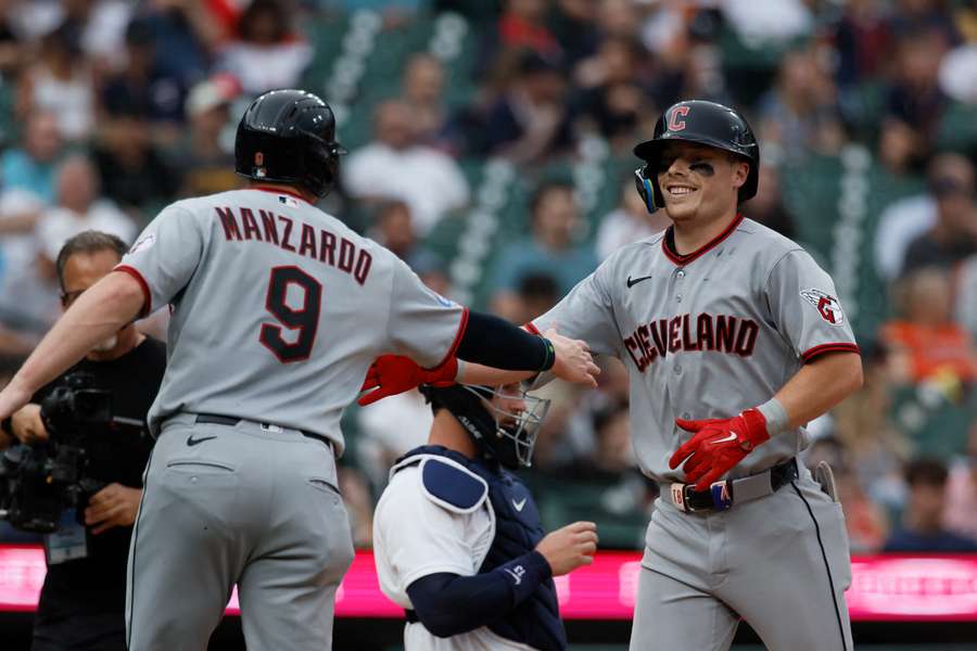 Travis Bazzana celebrates his second career home run.