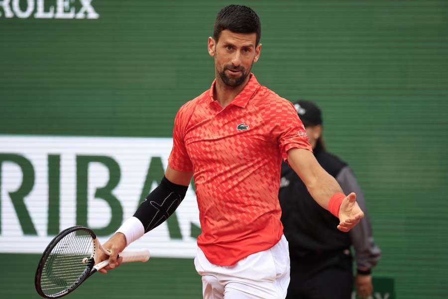 Il y a 1-1 dans la 3e manche entre Djokovic et Musetti.