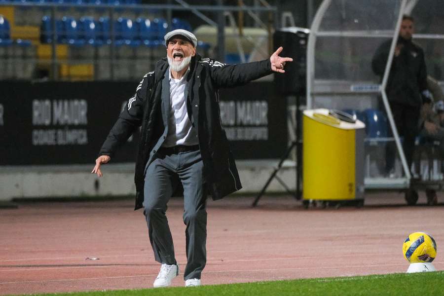 Álvaro Pacheco, treinador do Casa Pia