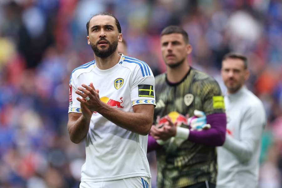 Dominic Calvert-Lewin em ação pelo Leeds