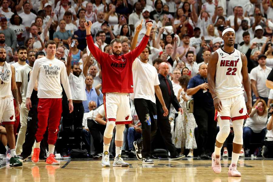 Als achtste geplaatst Miami Heat staat in conference finale