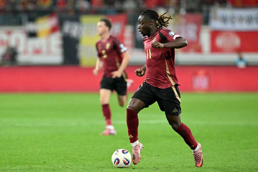 Doku on the ball for Belgium