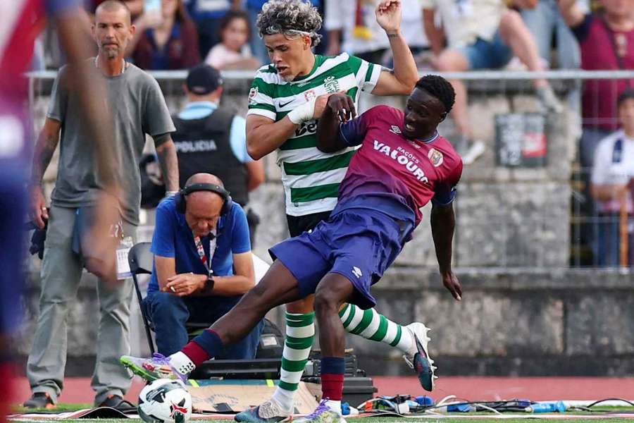Maxi Araújo na final da Taça de Portugal Maxi Araújo na final da Taça de Portugal