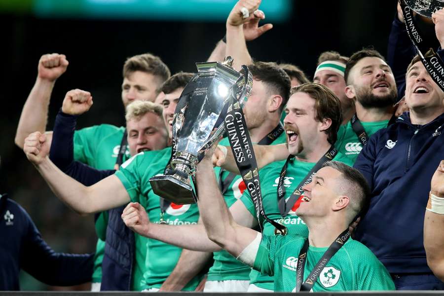 Ierse rugbyers pakken eindzege Six Nations met grand slam