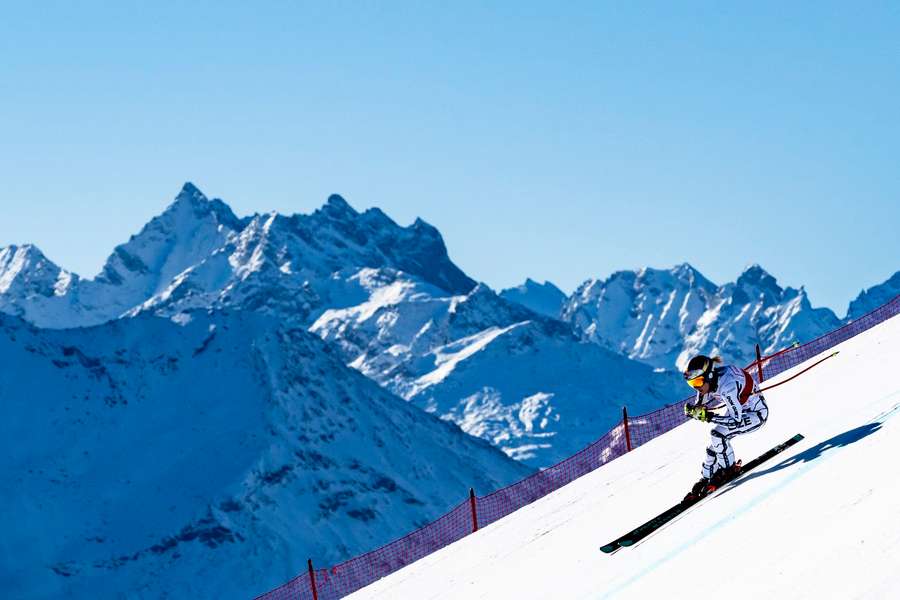 Ledecká ve Svatém Mořici. Ledecká ve Svatém Mořici.