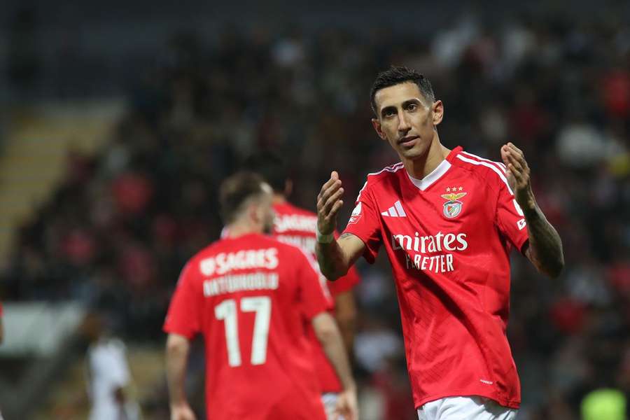 Di María ainda não marcou ao Sporting
