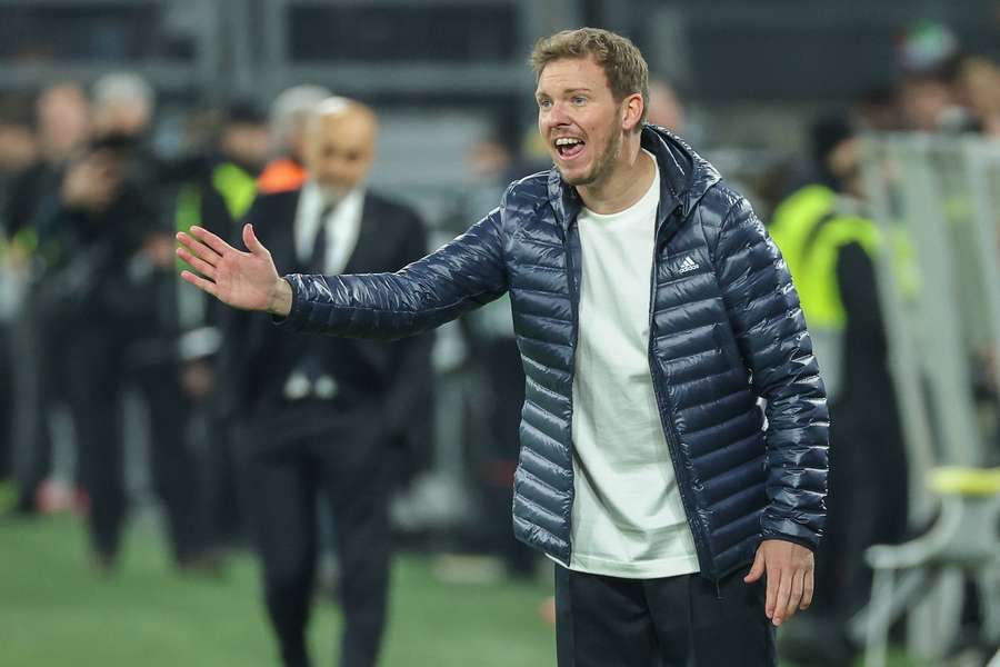 Julian Nagelsmann beim Nations-League-Viertelfinale gegen Italien.