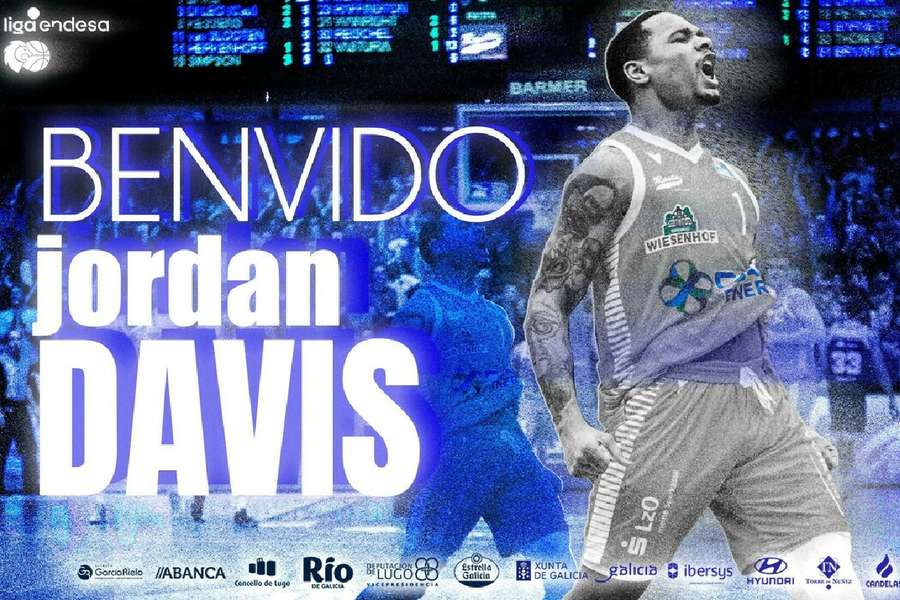 Jordan Davis, fichaje del Breogán