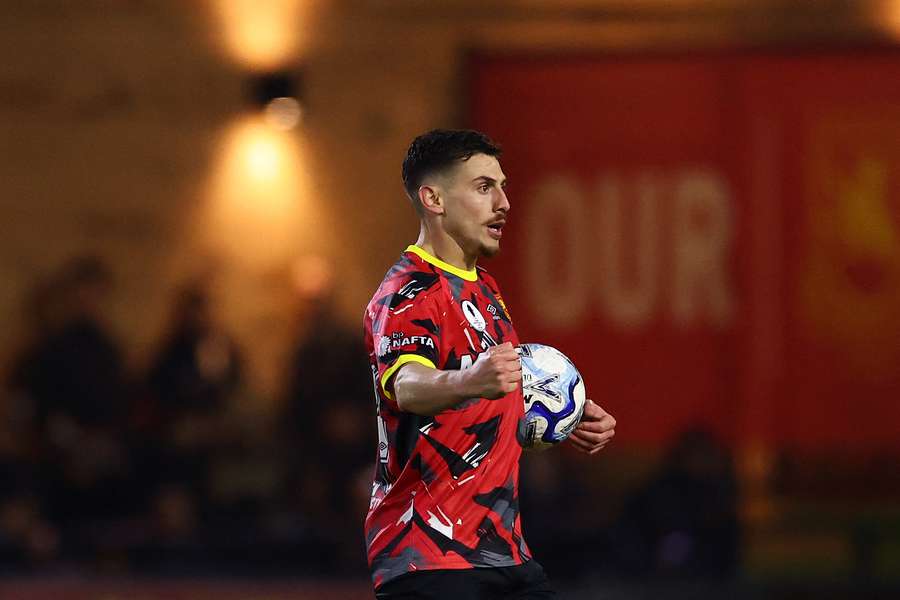 Preston Lions midfielder Nahuel Bonada. Preston Lions midfielder Nahuel Bonada.