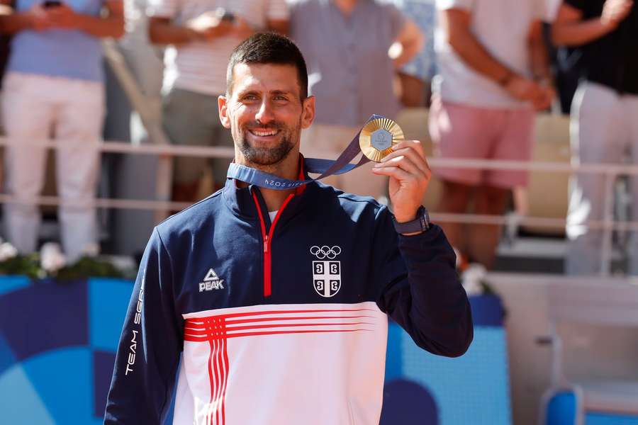 Djokovic won Olympic gold in Paris