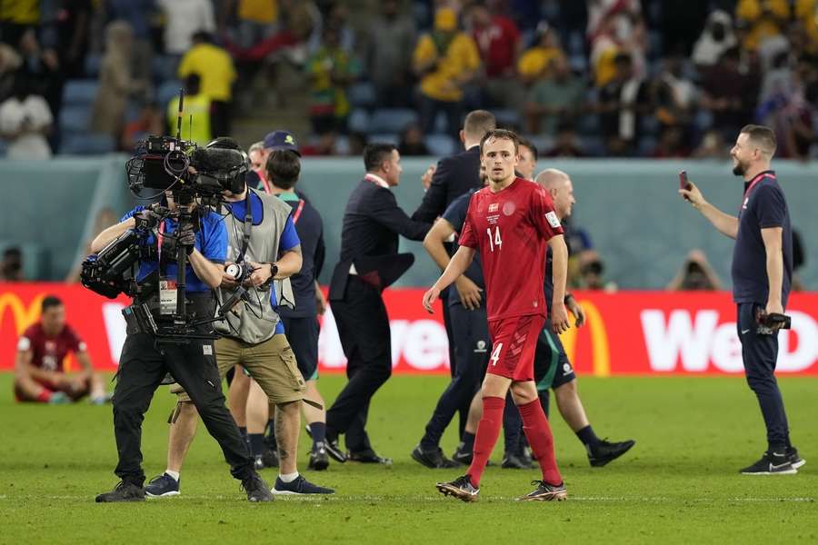 Mikkel Damsgaard nærmest i chok efter VM-exit