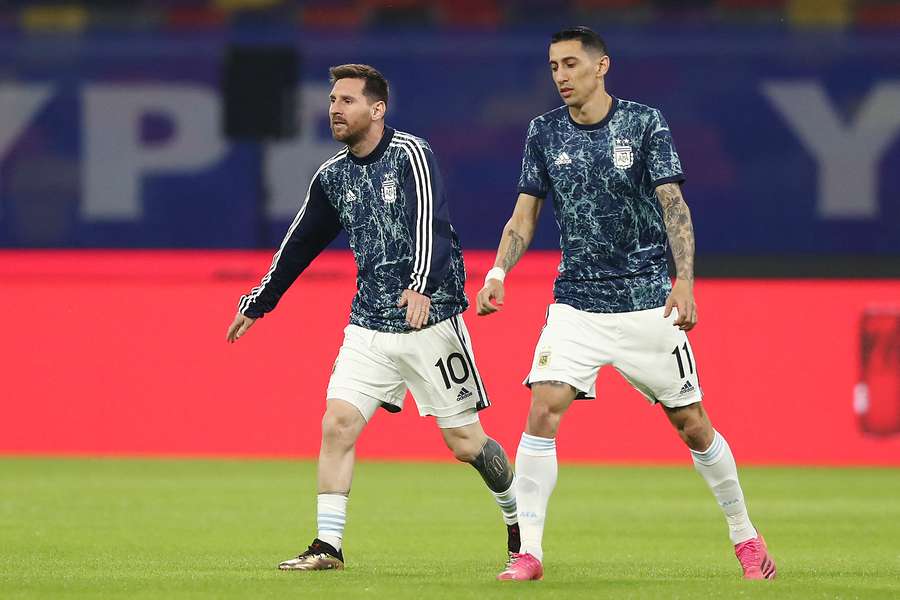 Messi and Di Maria have been ever-present in the Argentina team