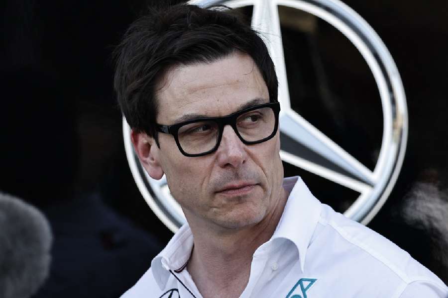 Wolff has had a difficult year as team boss of Mercedes 