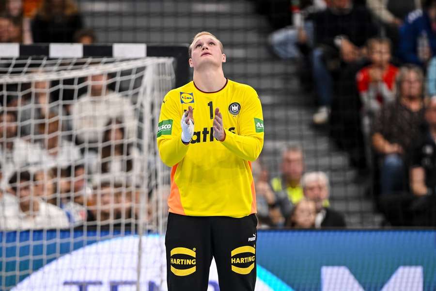Keeper David Späth, hofft bei der EM die richtige "Mischung" zu finden Keeper David Späth, hofft bei der EM die richtige "Mischung" zu finden