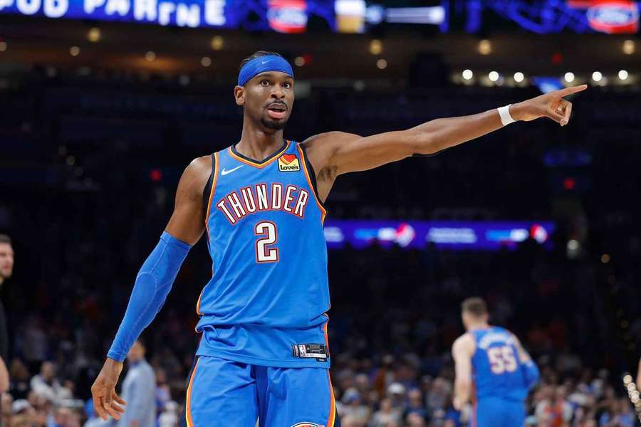 Shai Gilgeous-Alexander face à Portland.